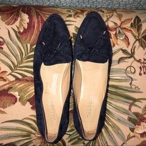 Suede Talbots loafers size 8AA